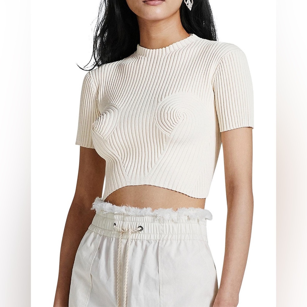Dion Lee Spiral Rib Tee
